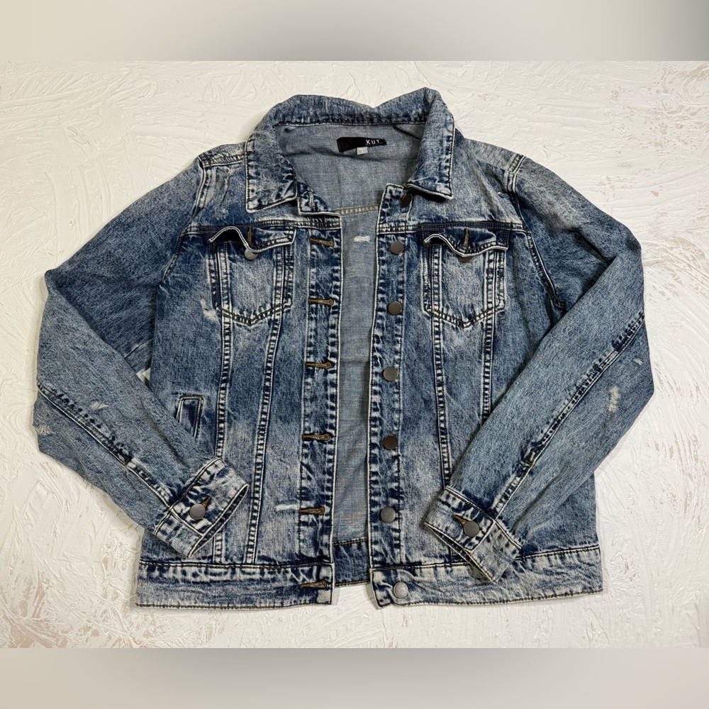 Kut from the Kloth Evereve denim jacket small